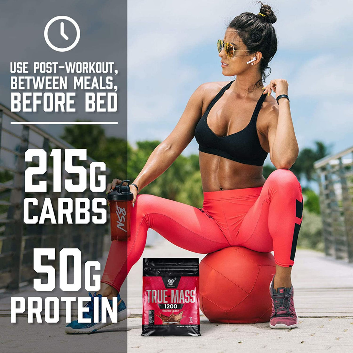 Truemass 1200 Strawberry 10.25Lb Whey Protein