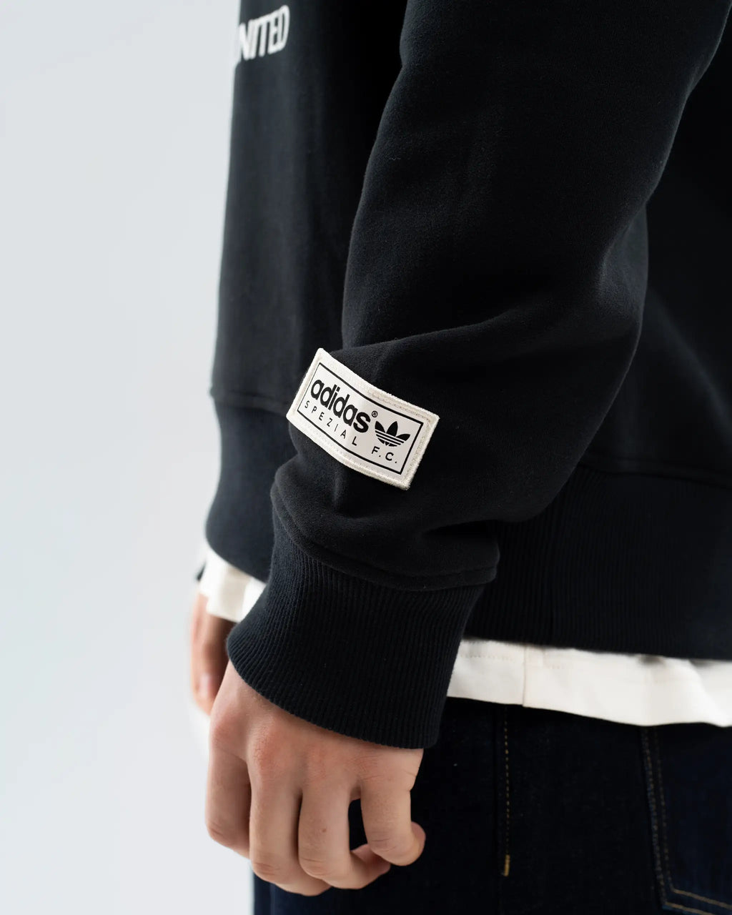 Newcastle United adidas SPZL F.C. Crew Neck Sweatshirt