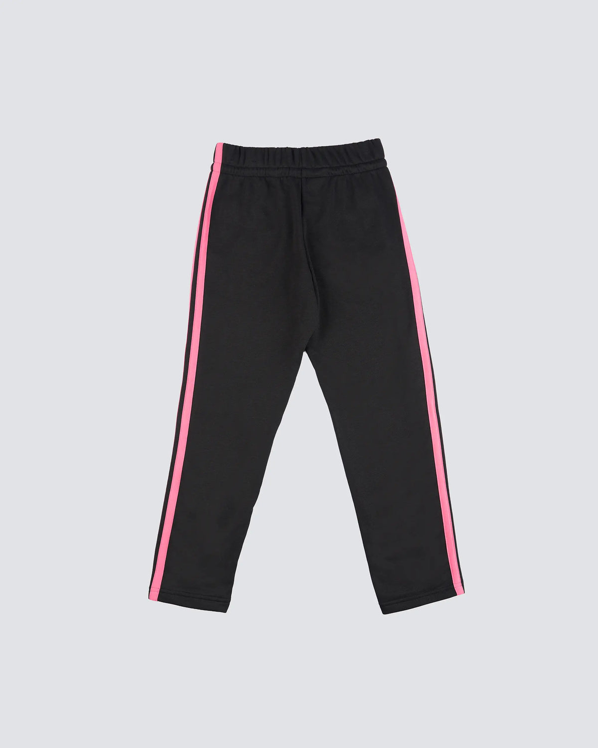 Newcastle United adidas Kid's Black and Pink 3-Stripe Joggers