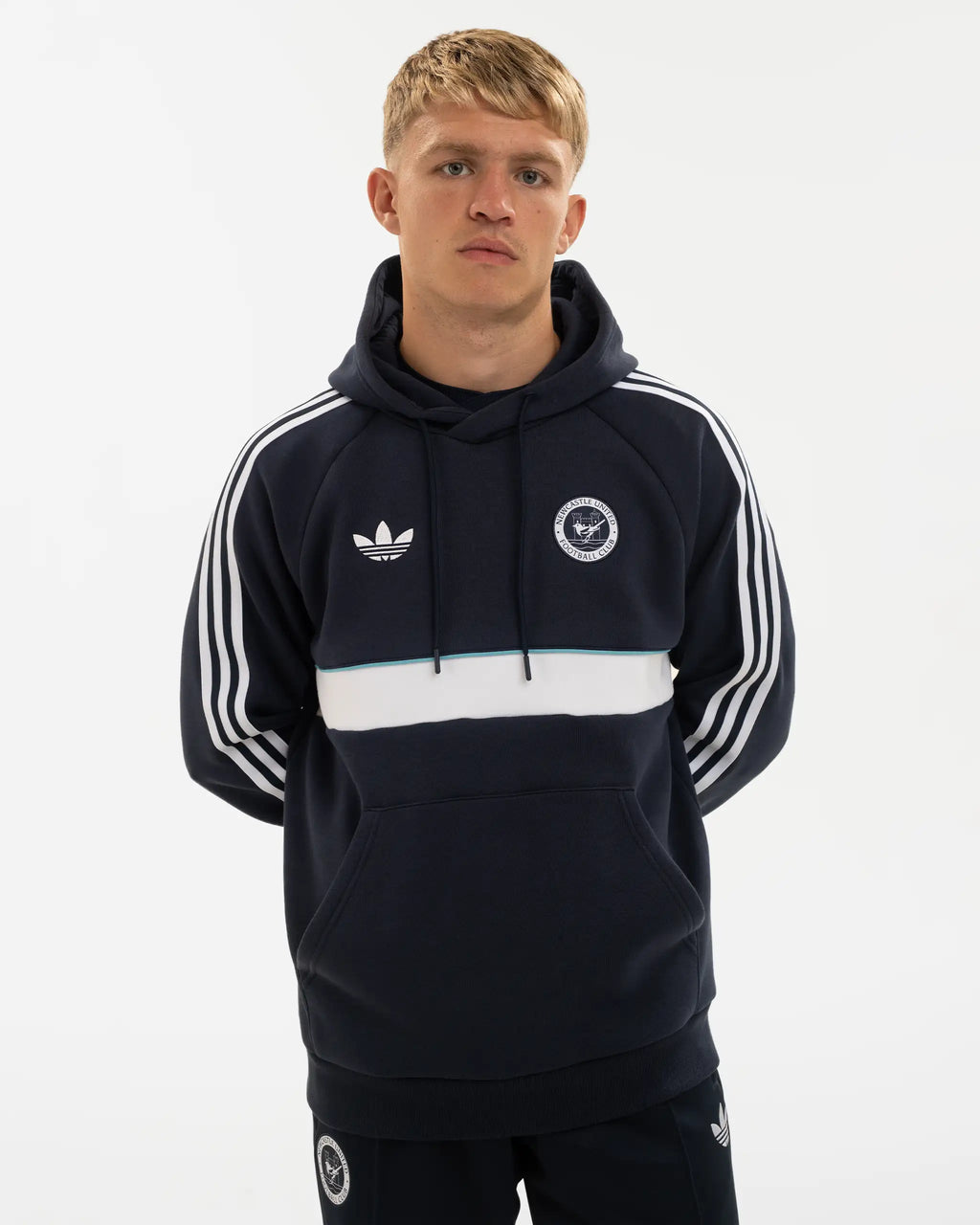 Newcastle United adidas Originals Navy Hoodie