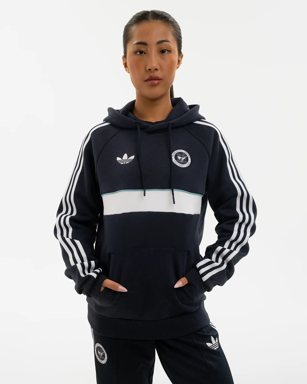 Newcastle United adidas Originals Navy Hoodie