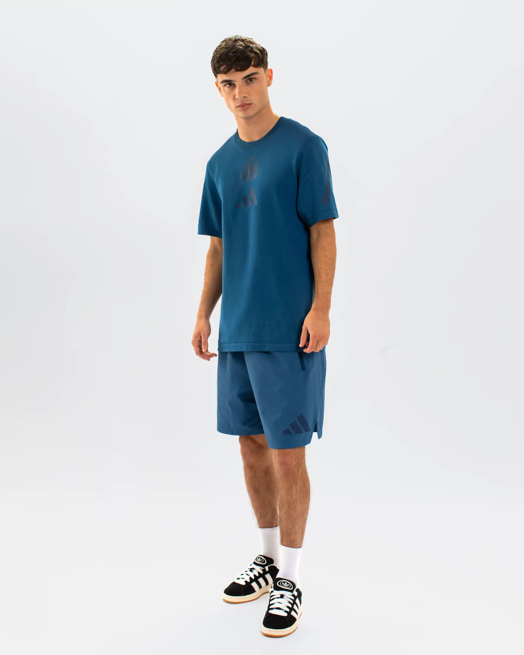 Newcastle United adidas Z.N.E Men's Dusky Petrol T-Shirt