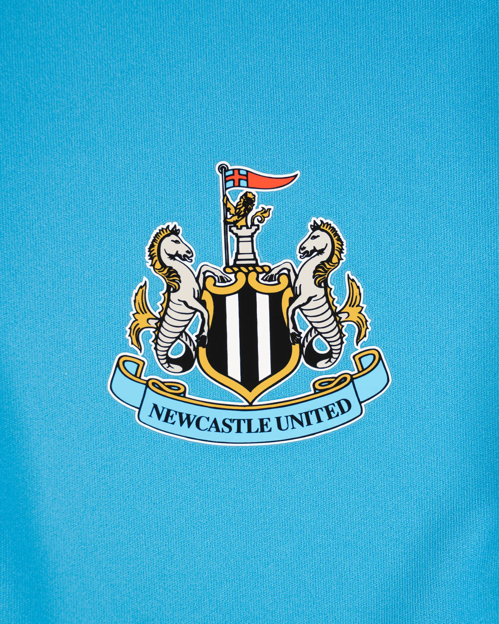 Newcastle United adidas 25/26 Players Range Kids' Blue 1/4 Zip Top