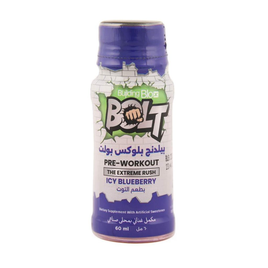 BOLT Pre-workout - Blueberry (60 ml)