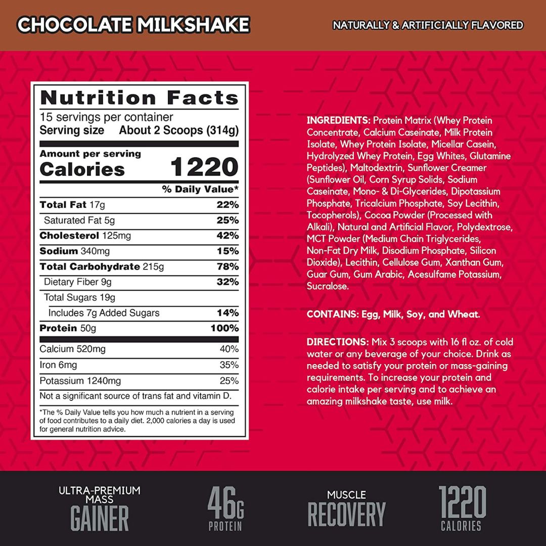 BSN Truemass 1200 Chocolate 10.38 LB