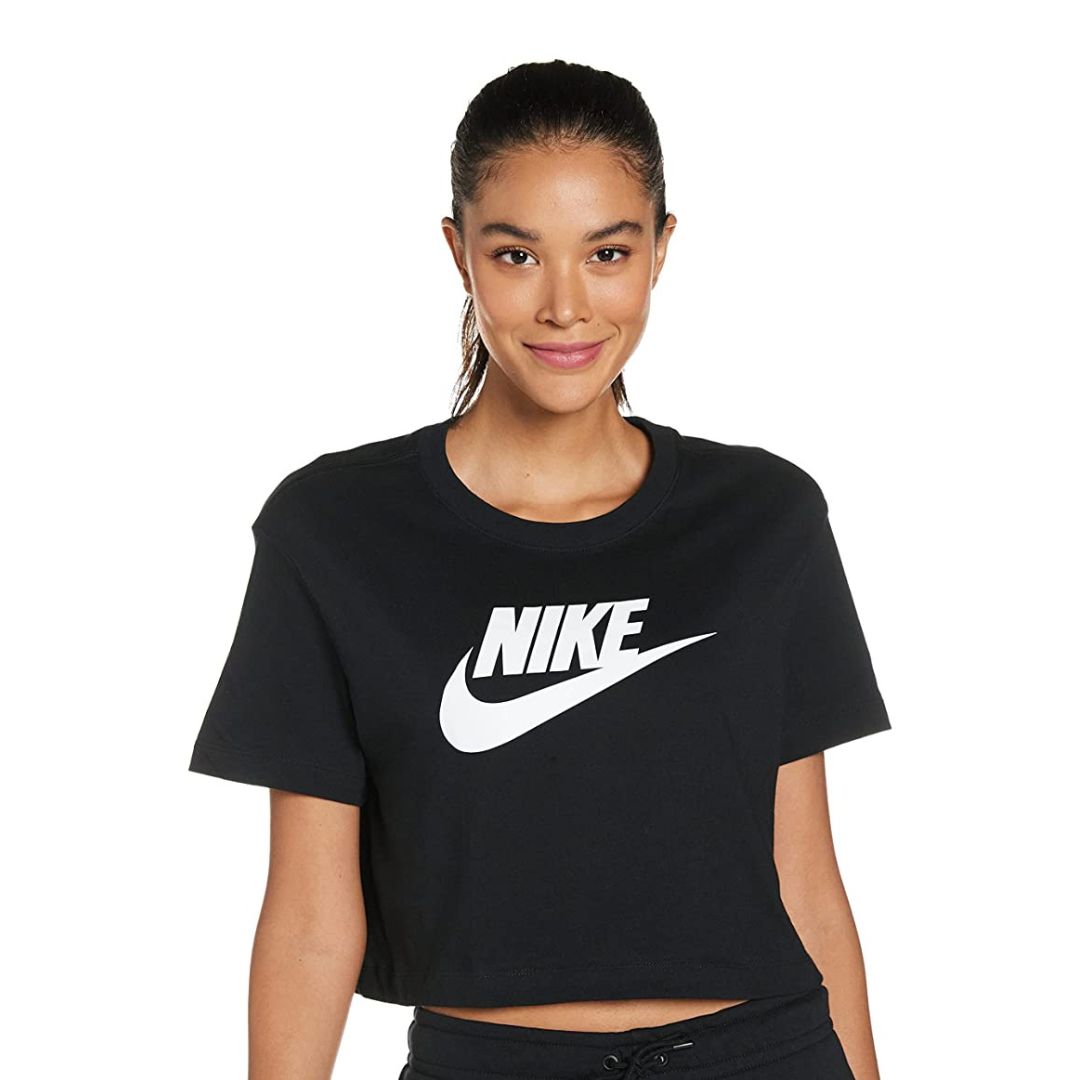 Essential Cropped Logo T-Shirt