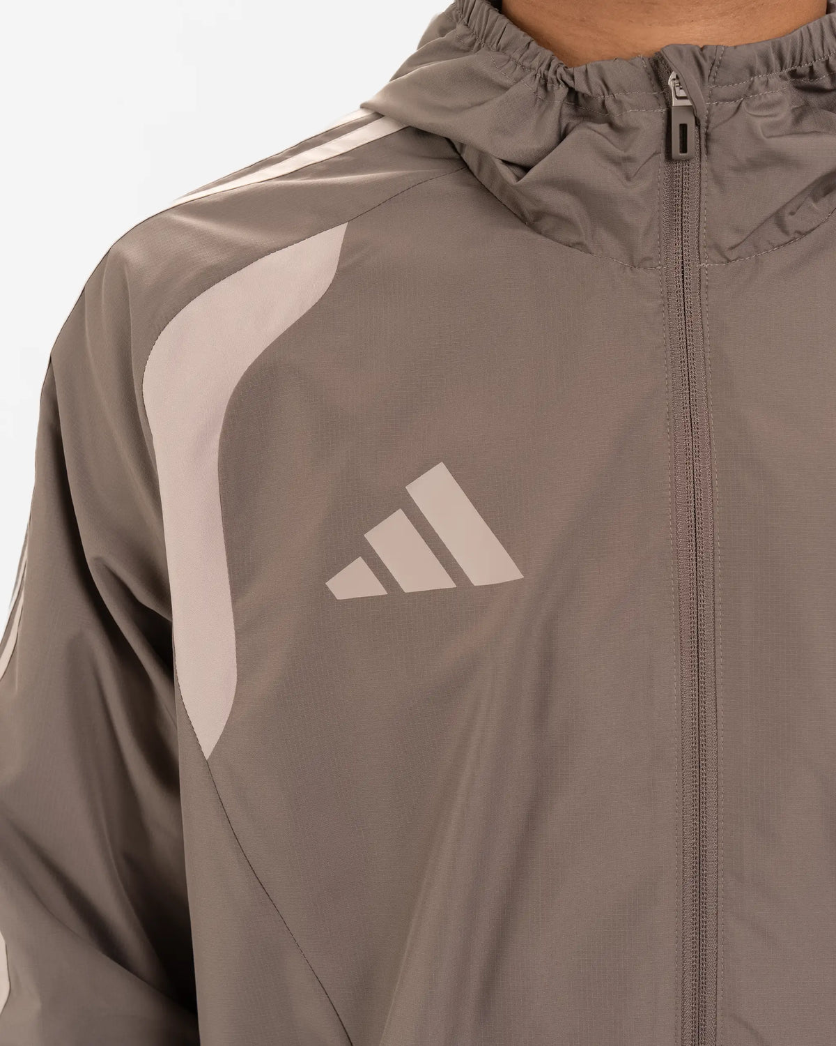 Newcastle United adidas 26/27 Coach's Range Beige All Weather Jacket