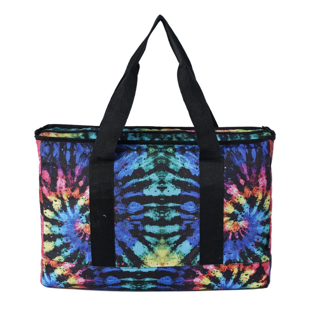 Black Tie Dye Tote Bag