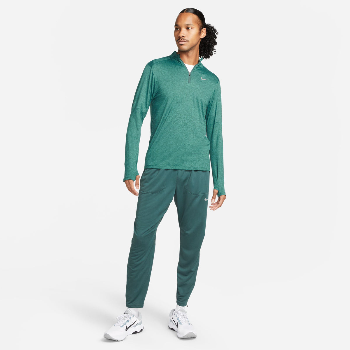 Dri-FIT 1/2-zip Running Long Sleeve T-shirt
