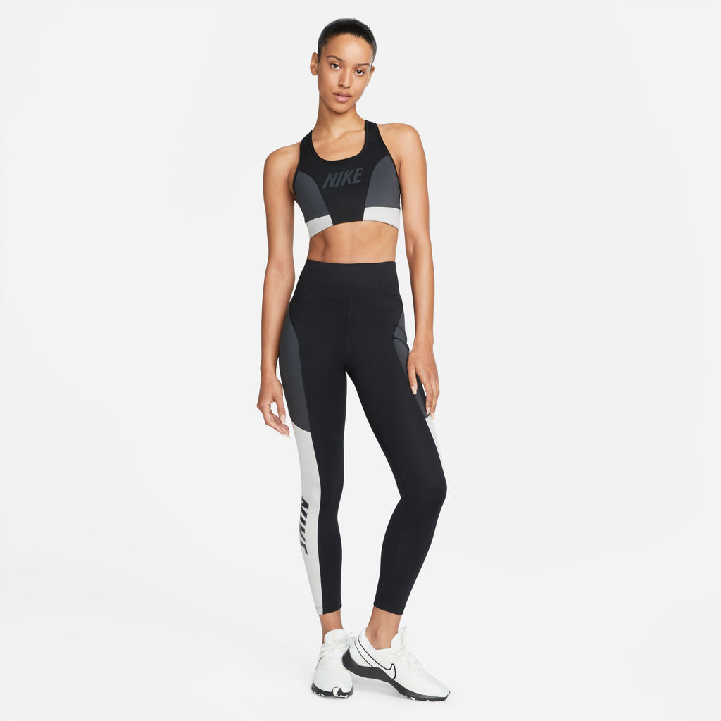 Swoosh Medium-Support 1-Piece Pad Logo Sports Bra
