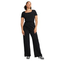 Sportswear Short-Sleeve Jersey Jumpsuit