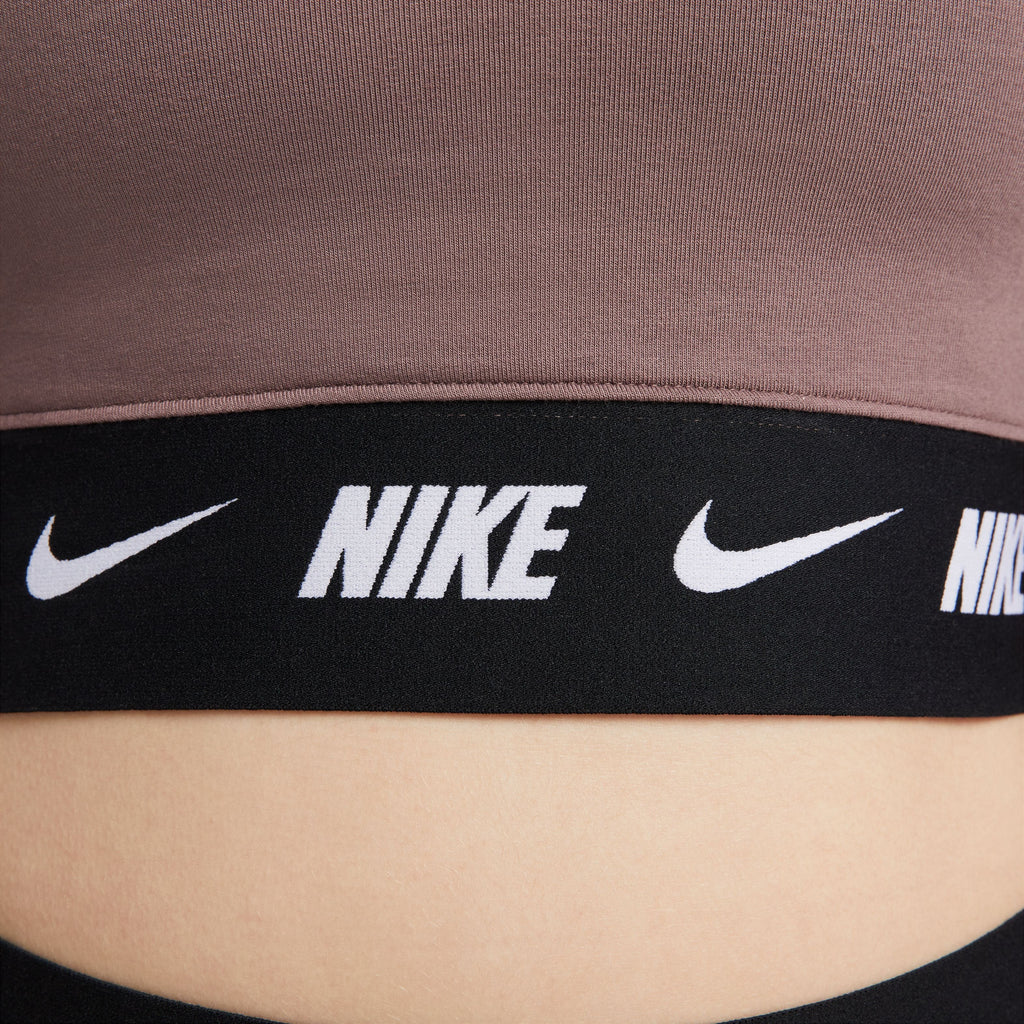 Tape Long Sleeve Crop T-shirt