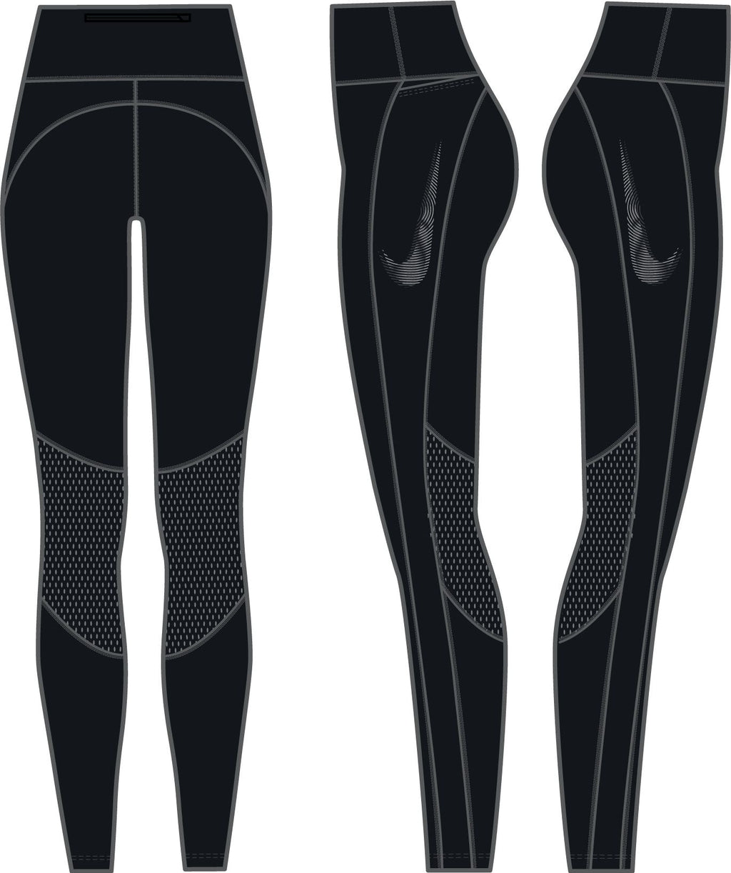 Fast Women's Mid-Rise 7/8 Graphic Leggings
