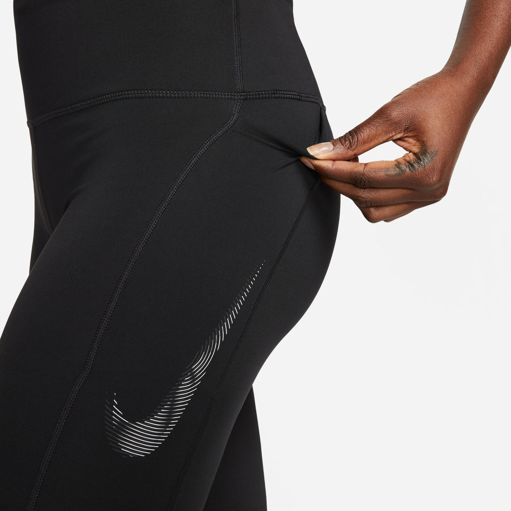 Fast Women's Mid-Rise 7/8 Graphic Leggings