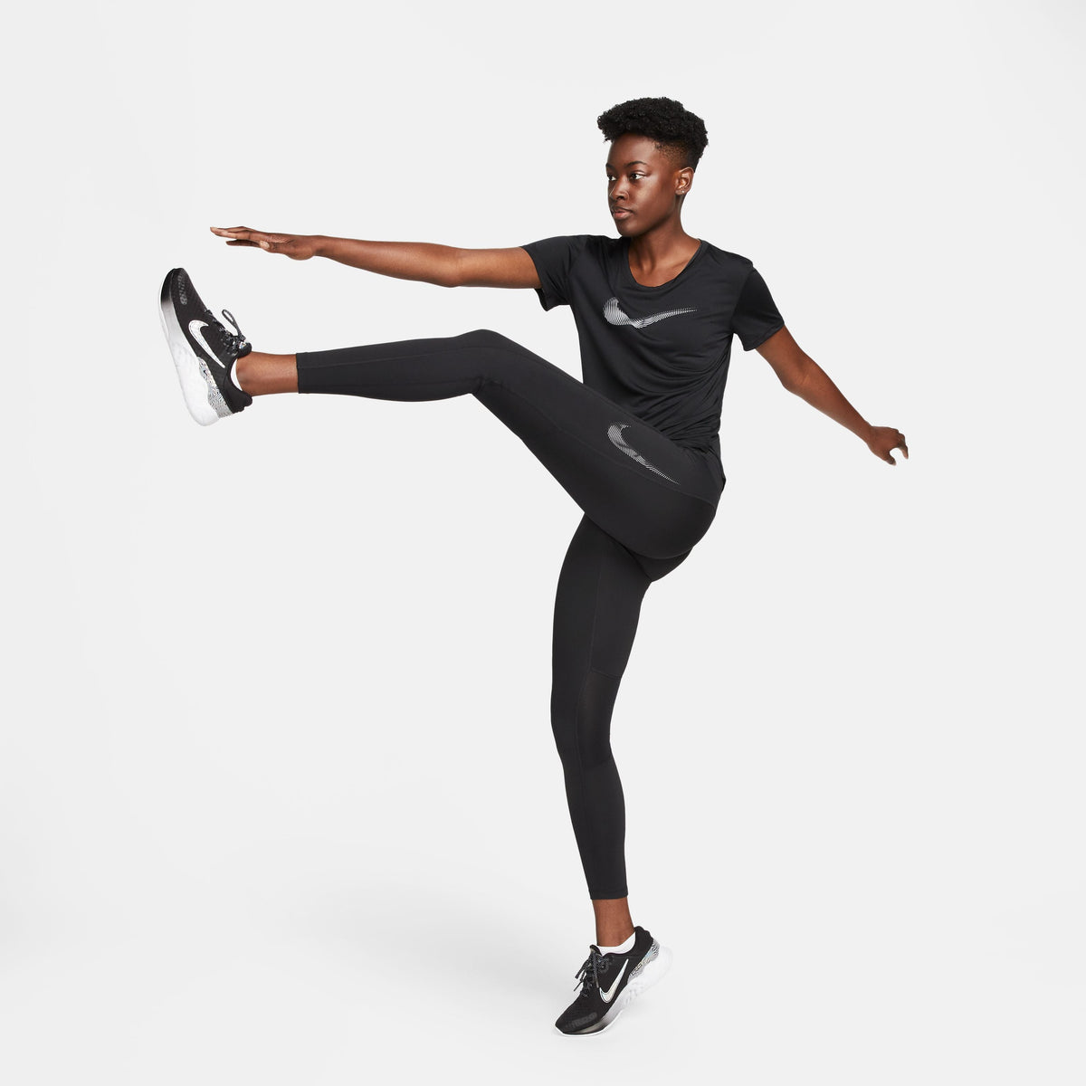Fast Women's Mid-Rise 7/8 Graphic Leggings