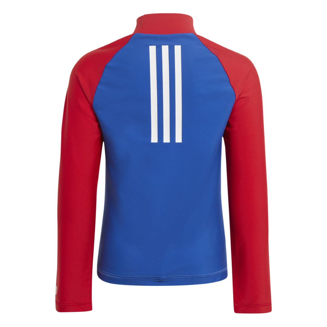 Adidas X Marvel'S Spider-Man Rashguard Long Sleeve T-shirt