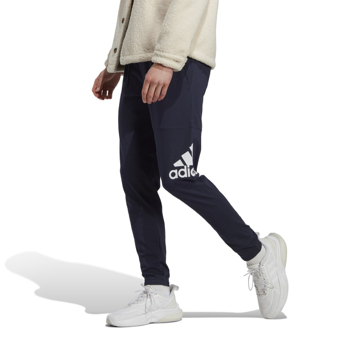 Essentials Single Jersey Tapered Badge of Sport Joggers