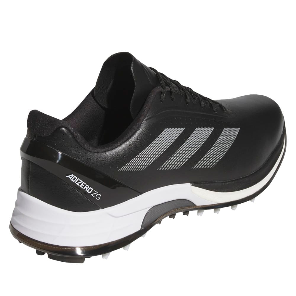adidas Adizero ZG Spikeless Waterproof Shoes - Core Black/Silver Met./Lucid Lemon
