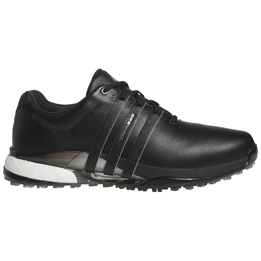 adidas Tour360 25 Spikeless Waterproof Shoes - Core Black/Silver Met./Core Black