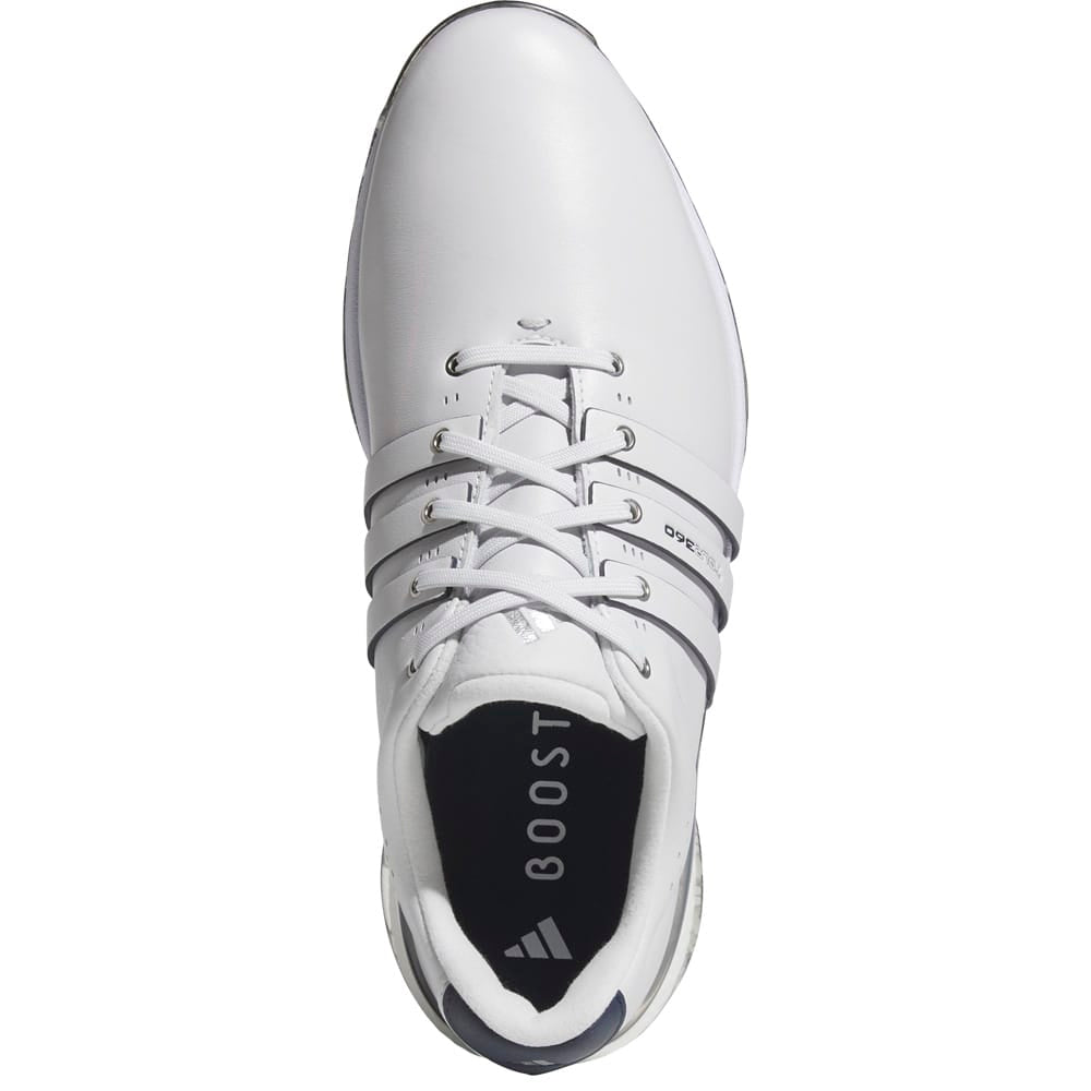 adidas Tour360 Spikeless Waterproof Shoes - Dash Grey/Dash Grey/Collegiate Navy