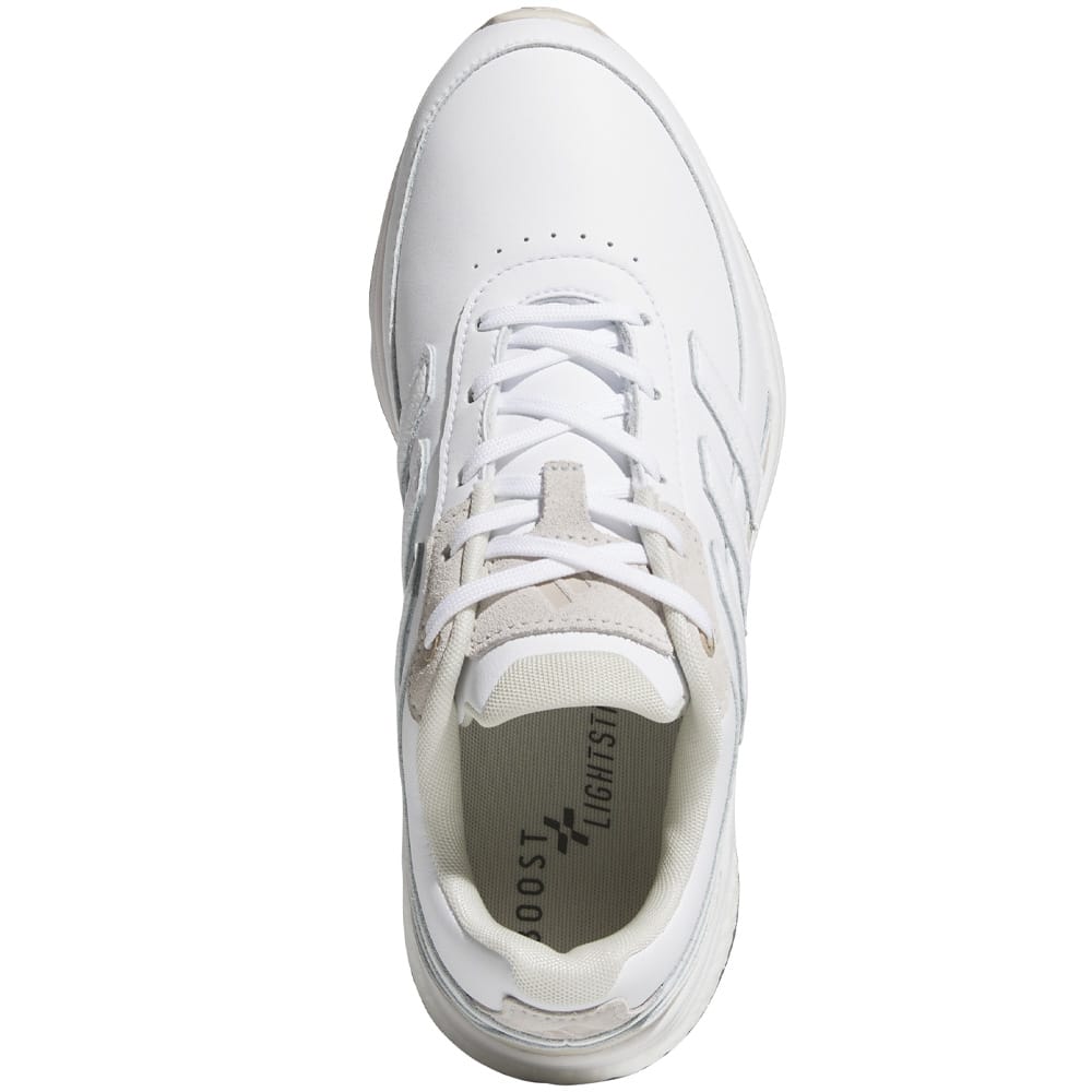 adidas Zoysia Spikeless Waterproof Ladies Shoes - White/White/Alumina