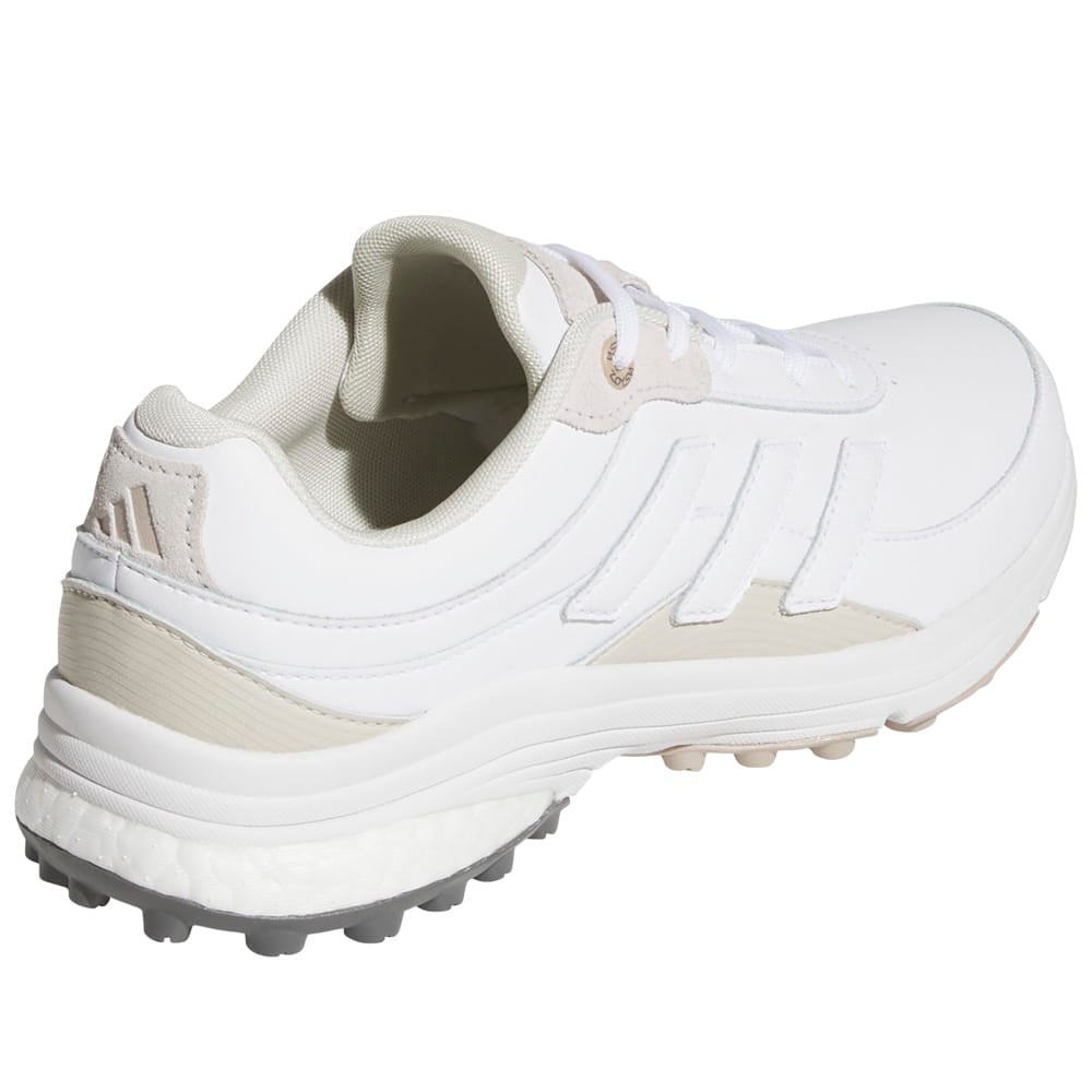 adidas Zoysia Spikeless Waterproof Ladies Shoes - White/White/Alumina