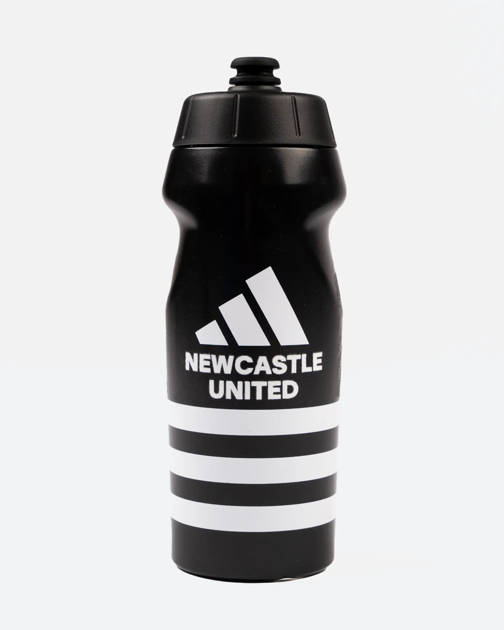 Newcastle United adidas Black 3-Stripe Water Bottle