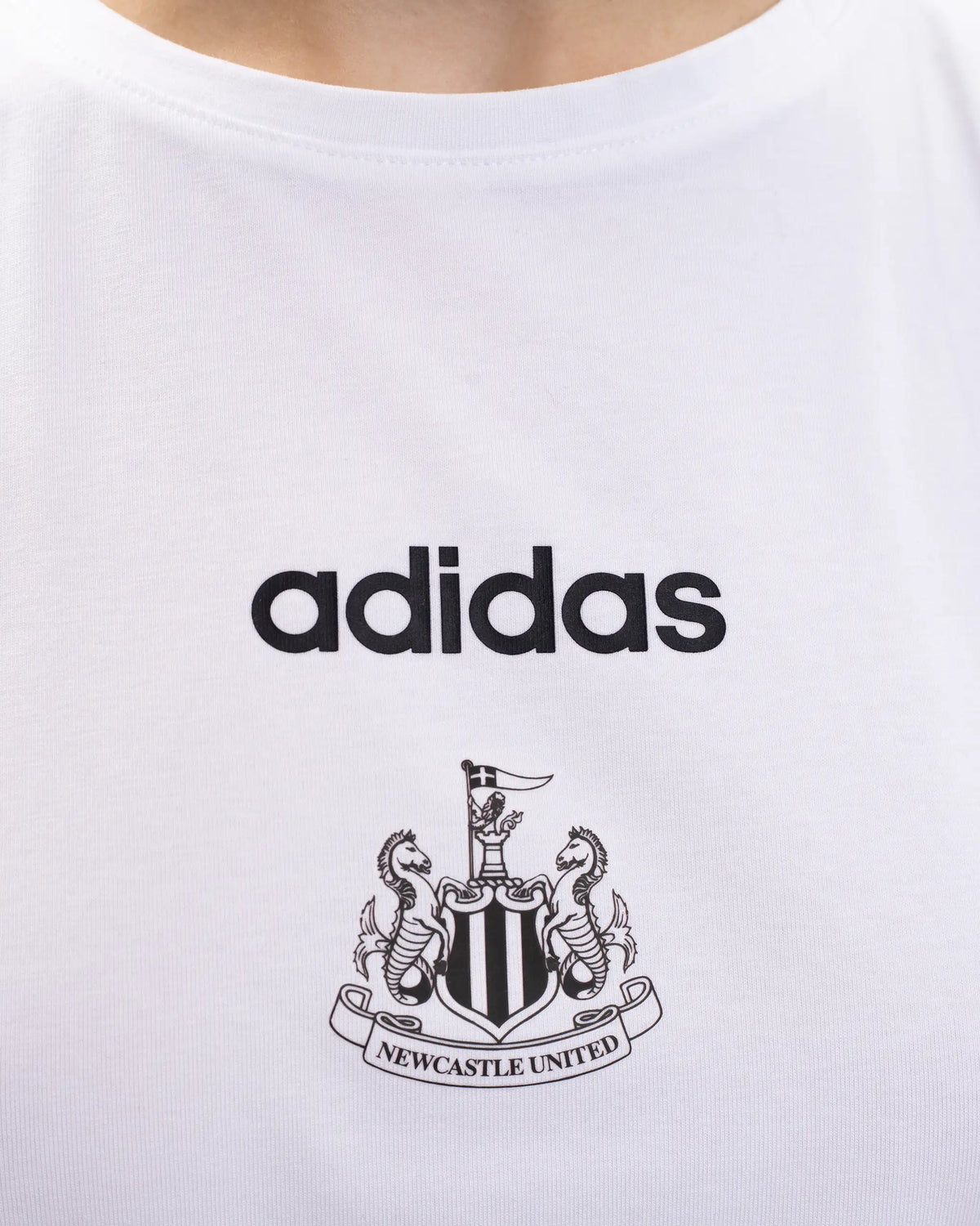 Newcastle United adidas Women's White Vest