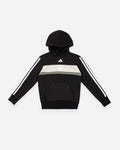 Newcastle United adidas Kids' Black Panel Hoodie