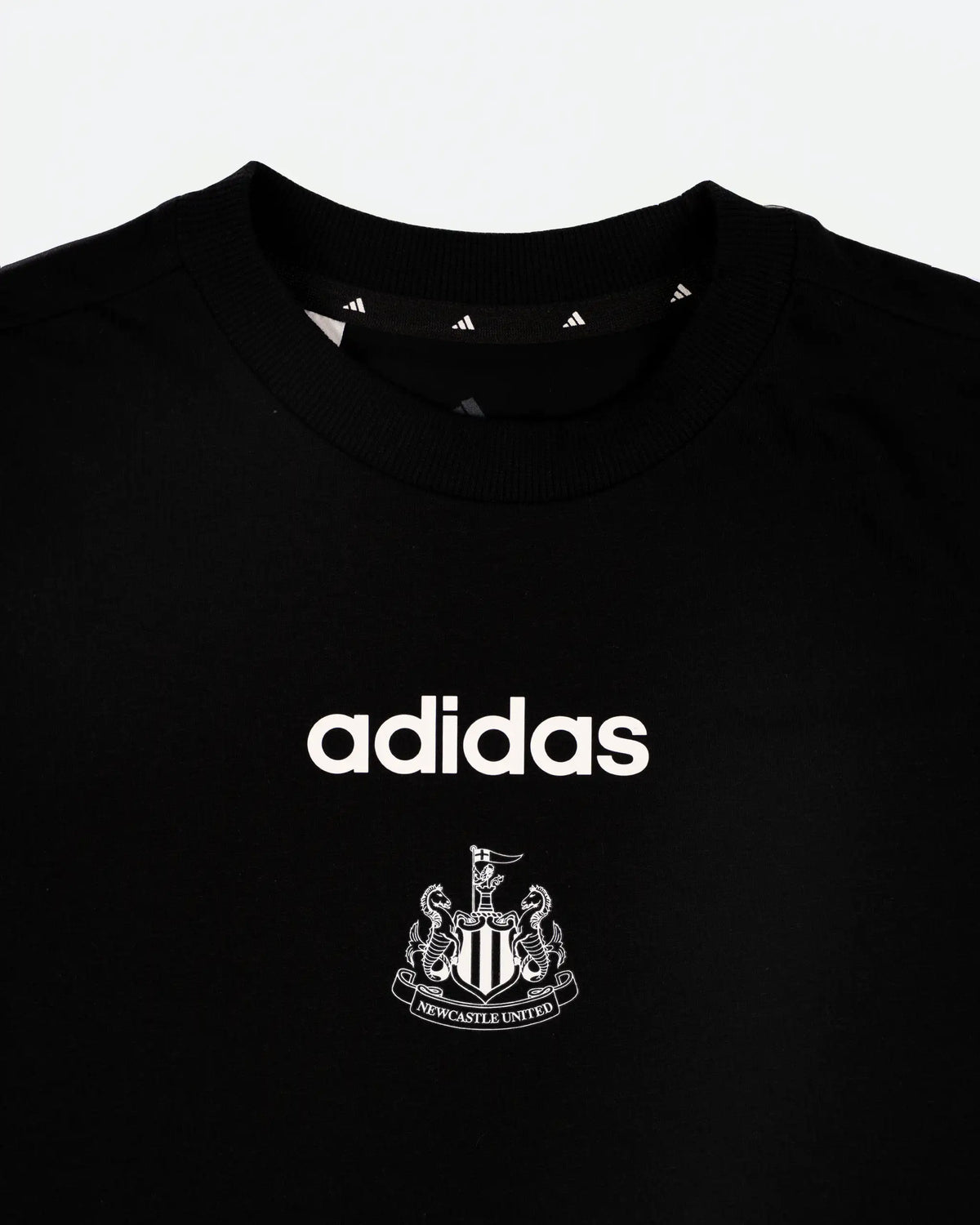 Newcastle United adidas Kids' Black Tee