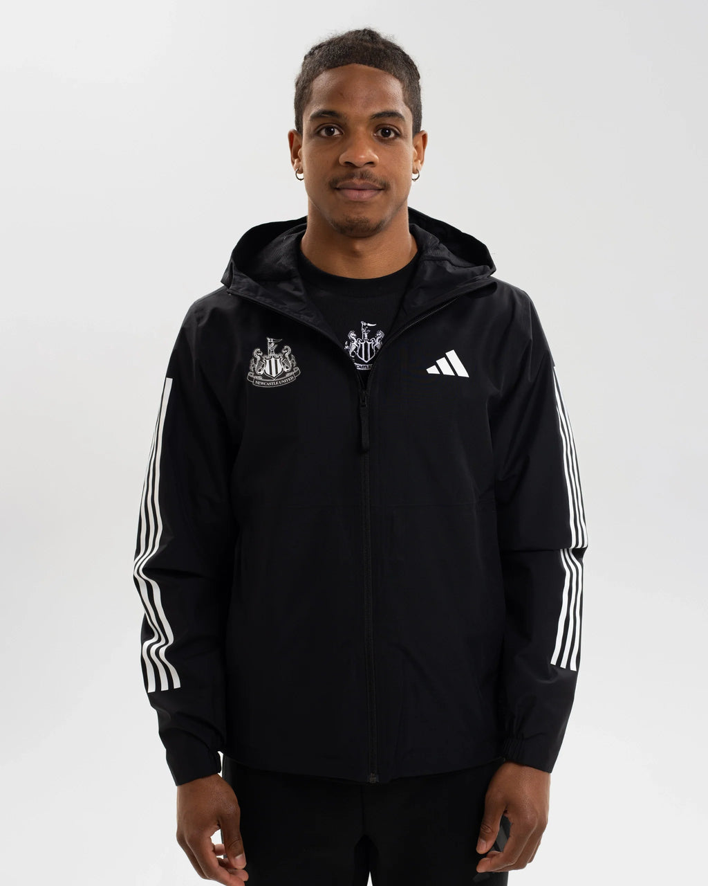 Newcastle United adidas ESS Black Jacket