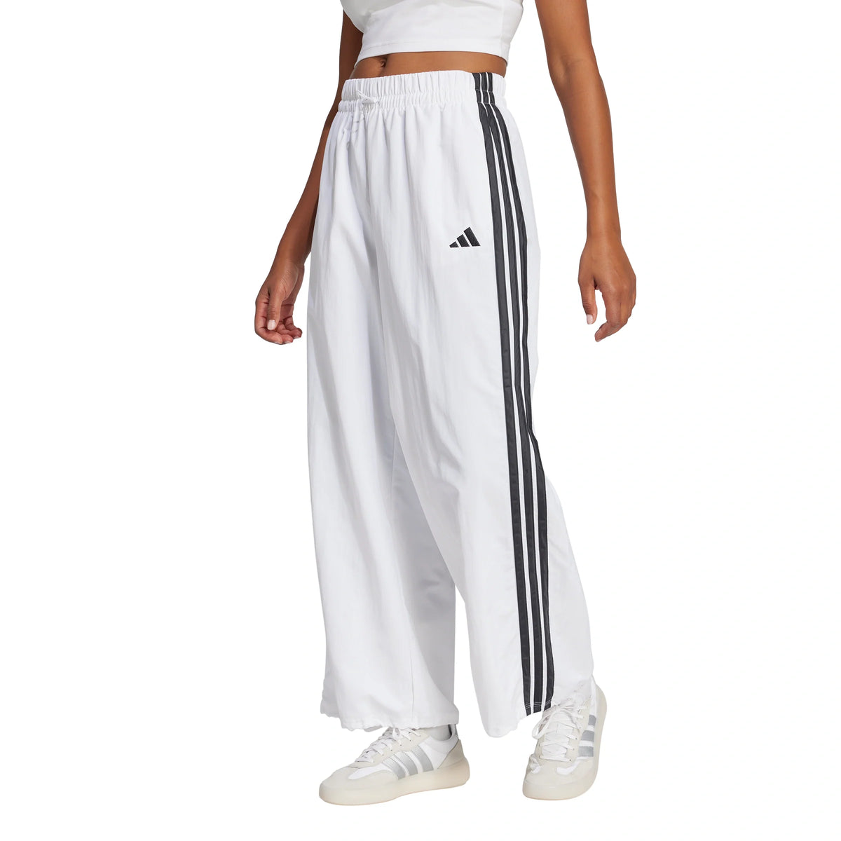 Essentials 3-Stripes Woven Parachute Pants