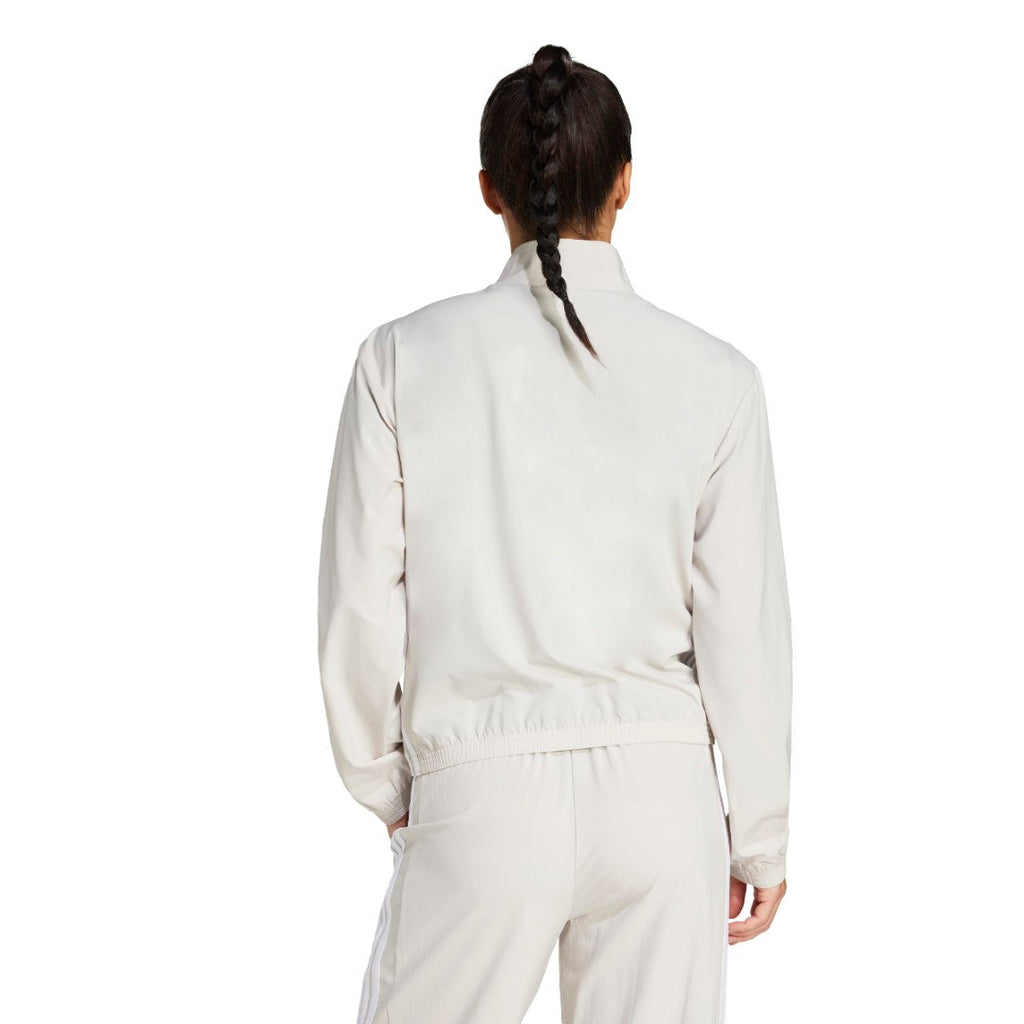 Train Essentials 3-Stripes Woven Warm-Up Jacket