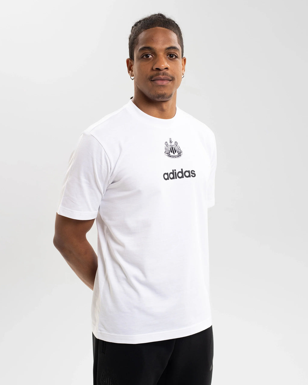 Newcastle United adidas Men's White Tee