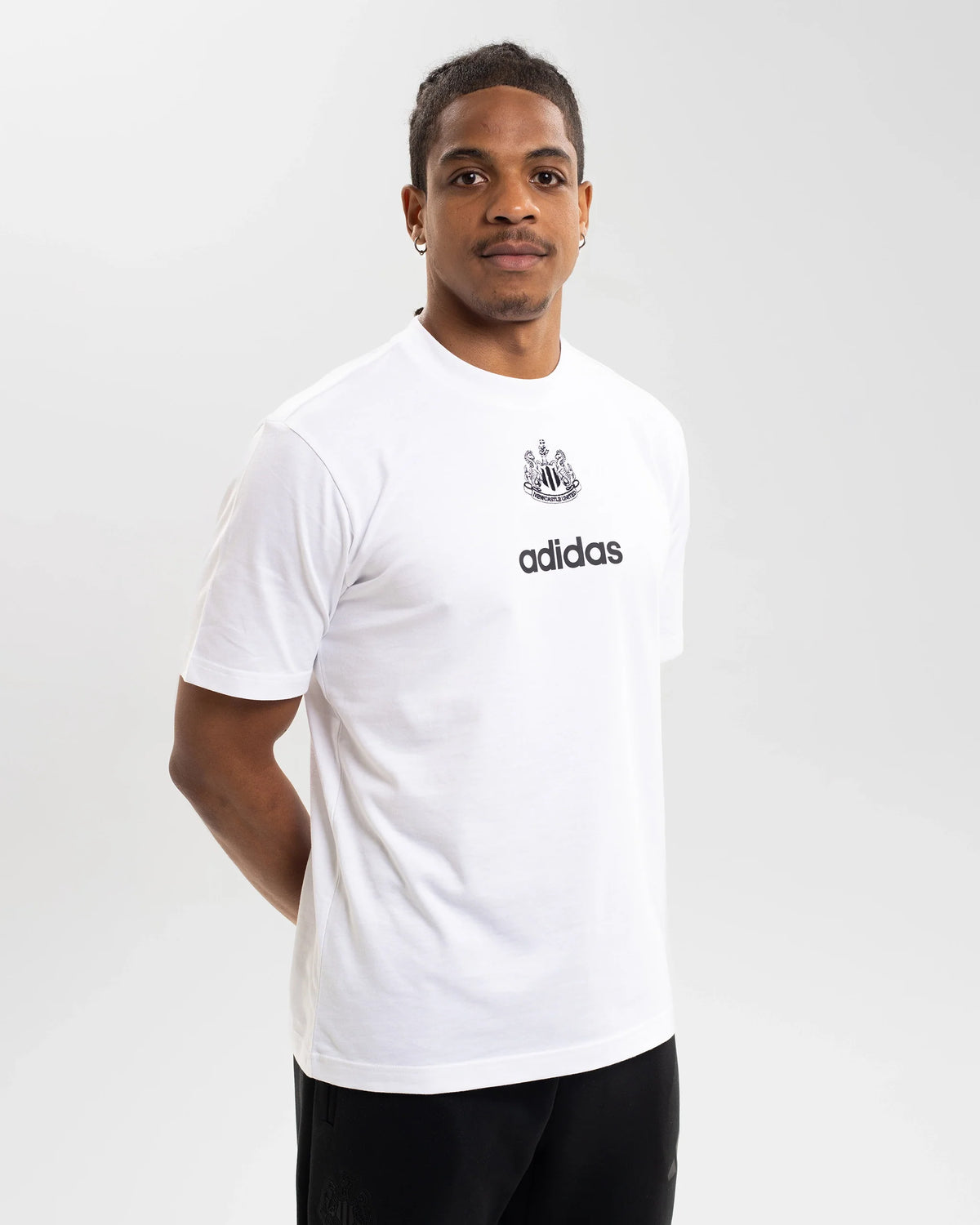 Newcastle United adidas Men's White Tee