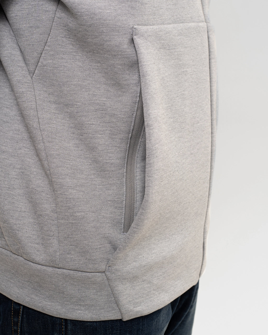 Newcastle United adidas Men's Z.N.E. Grey Full Zip Hoodie