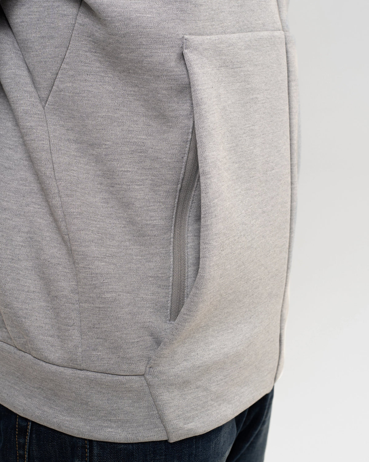 Newcastle United adidas Men's Z.N.E. Grey Full Zip Hoodie