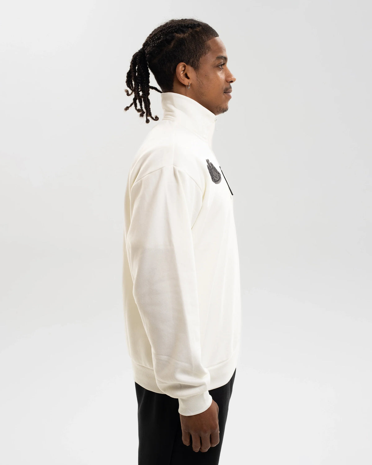Newcastle United adidas Men's Off White Sweatshirt