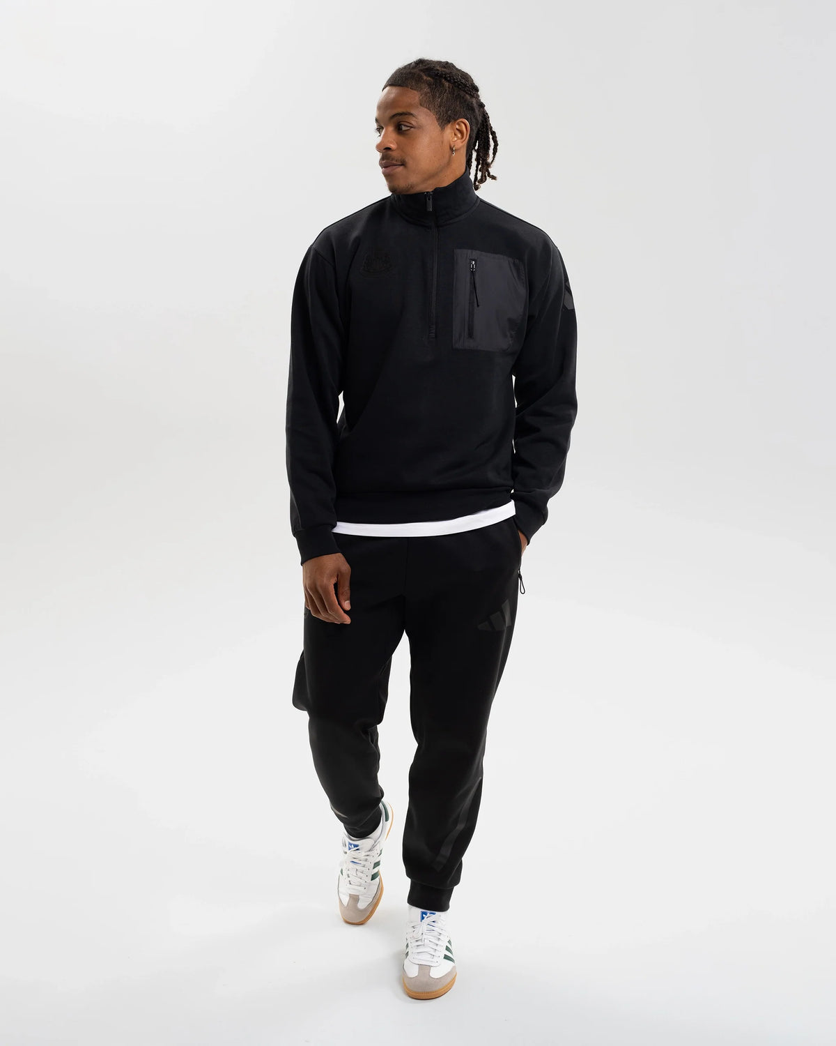 Newcastle United adidas Men's Black Sweatshirt