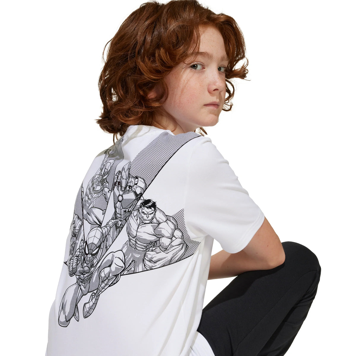 Adidas x Marvel Superheroes Graphic T-Shirt
