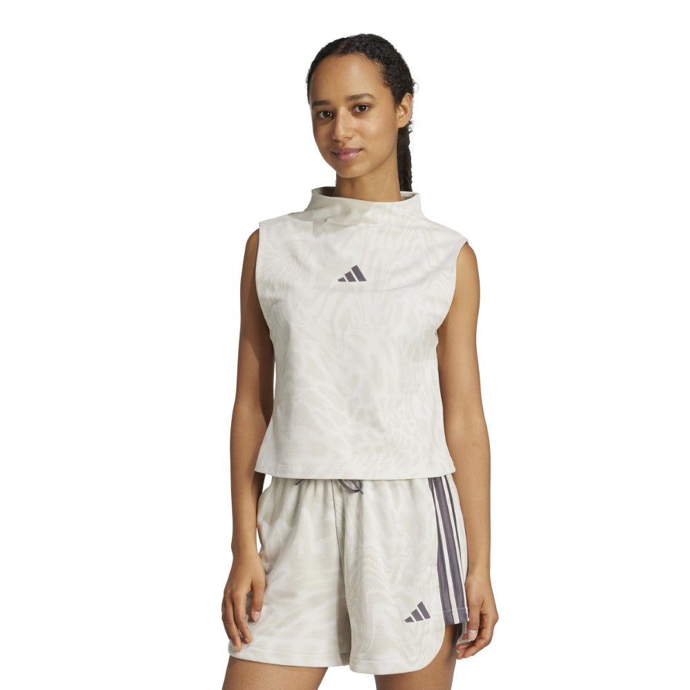 Essentials High Neck Slim Fit Tank Top