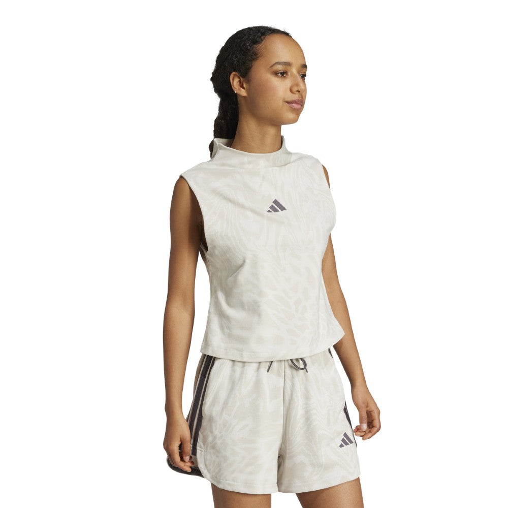 Essentials High Neck Slim Fit Tank Top