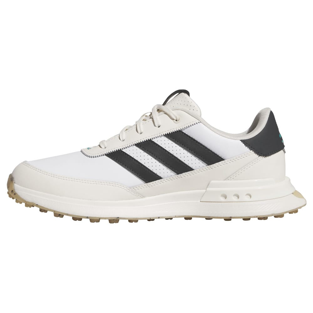 adidas S2G Leather 24 Spikeless Waterproof Shoes - Ftwr White/Carbon/Chalk White