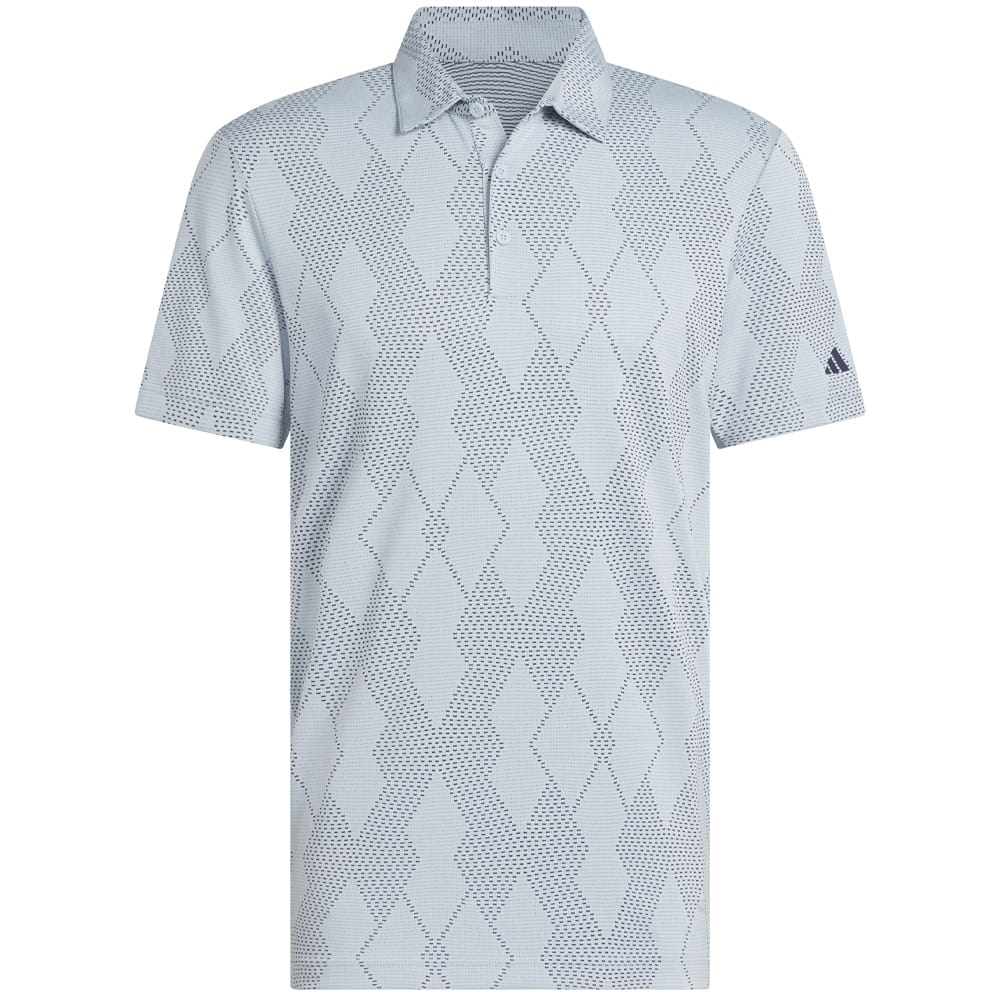 adidas Ultimate365 Micro Texture Polo Shirt - Wonder Blue
