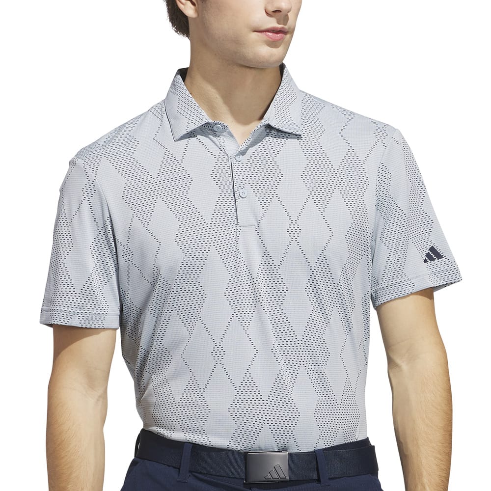 adidas Ultimate365 Micro Texture Polo Shirt - Wonder Blue