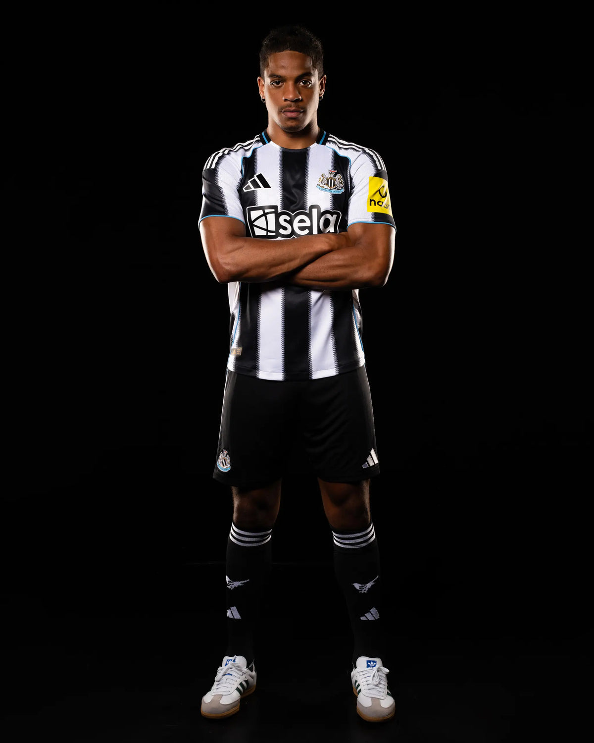 Newcastle United adidas Men's 25/26 Authentic Home Shirt