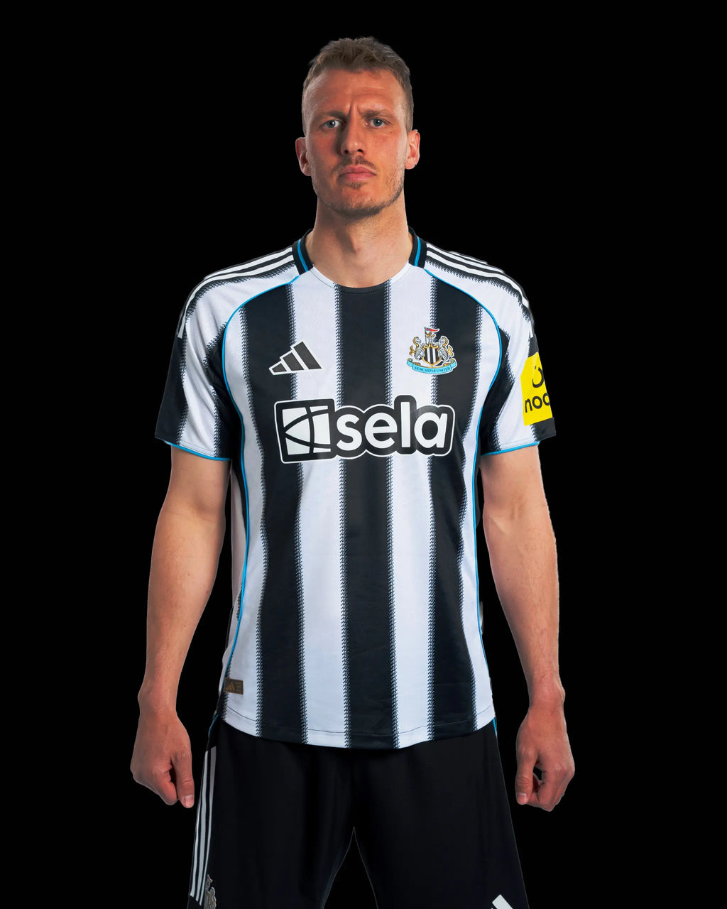 Newcastle United adidas Men's 25/26 Authentic Home Shirt