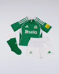 Newcastle United adidas 25/26 Away Mini Kit