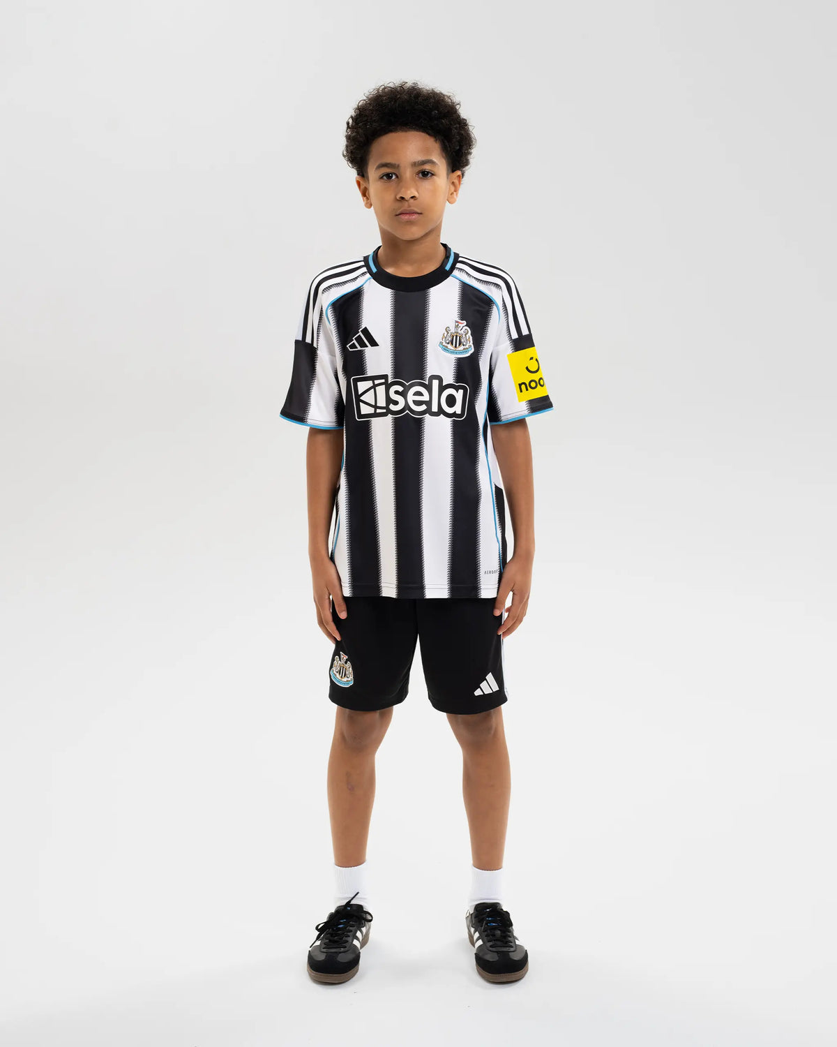 Newcastle United adidas Kids' 25/26 Home Shirt