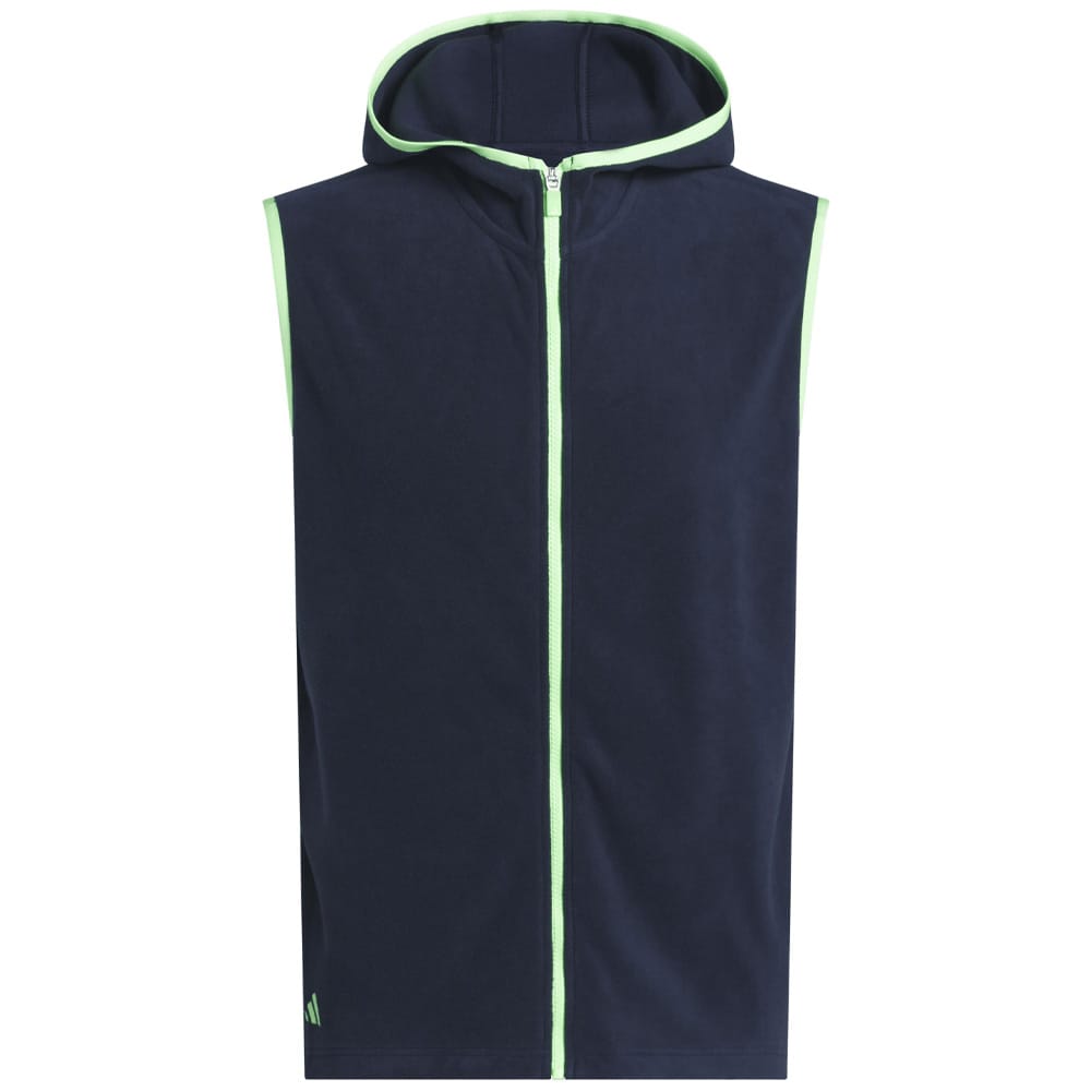 adidas Ultimate365 Fleece Hoodie Full-Zip Vest - Collegiate Navy